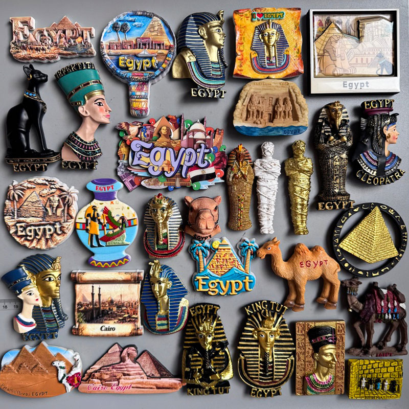 Home Decor Egypt - Egypt anubis myth-冷蔵庫用マグネット,ピラミッド型磁石,冷蔵庫用装飾アクセサリー,家庭用