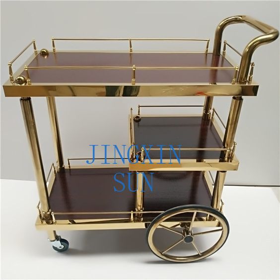 Home Decor On Wheels - ホテルやレストランの装飾用の高級サービストロリー、そして持ち運びが容易な家の装飾用のファッショントロリー（車輪付き）