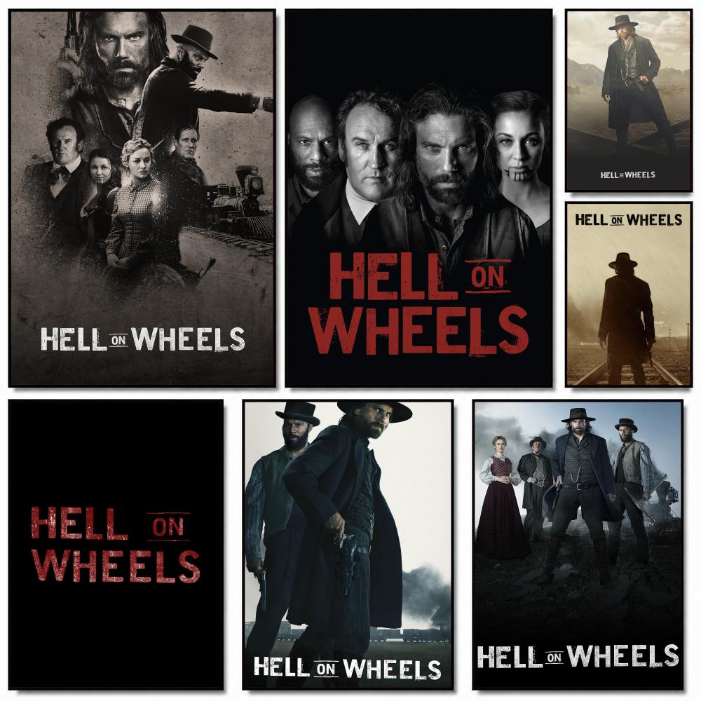Home Decor On Wheels - テレビシリーズ「H-Hell on Wheels-S」絵画・書道アートワーク、自宅・寝室・オフィスの壁装飾ギフト