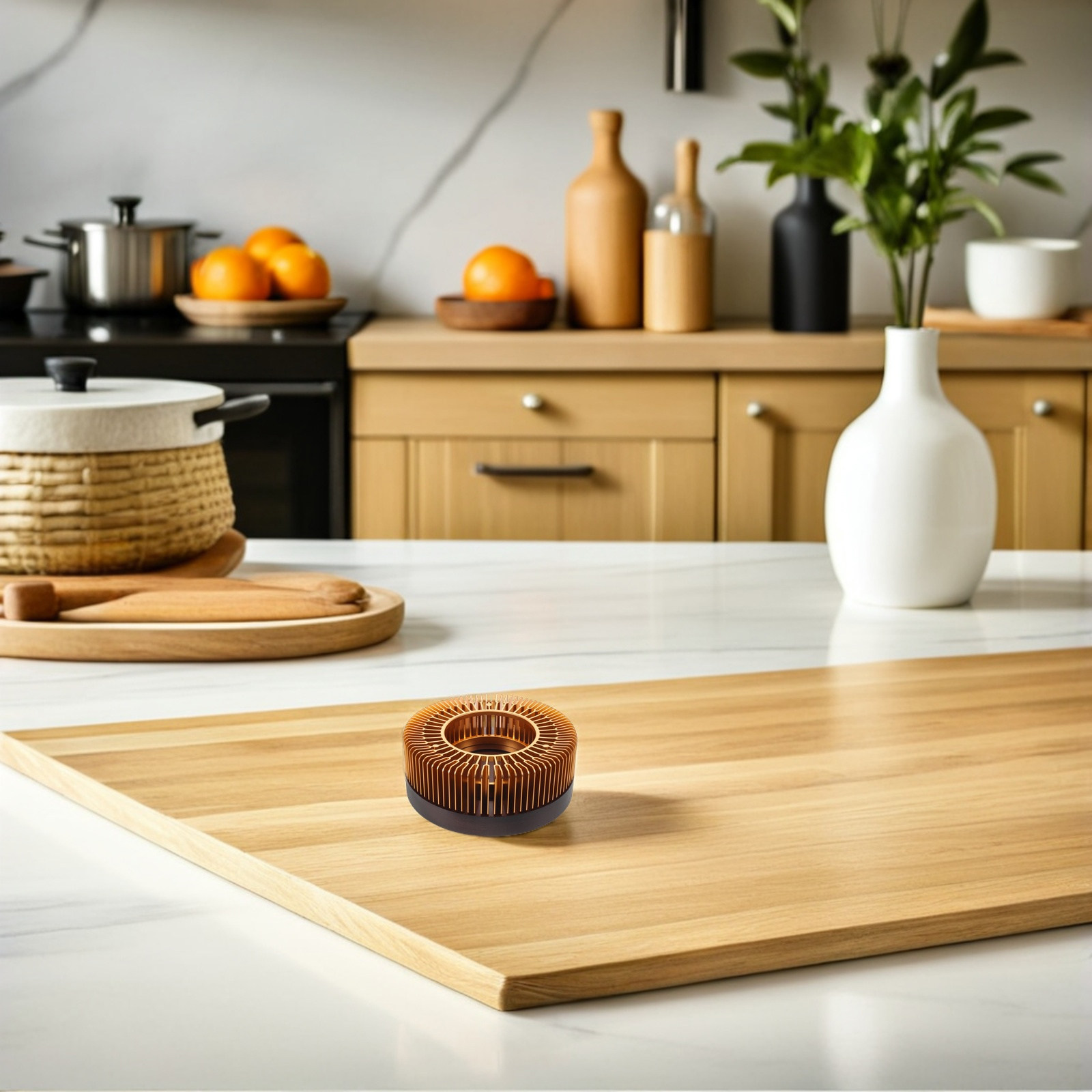 Home Decor Gold - ゴールドティーポットウォーマーヒーター アルミ製ティーポットウォーマースタンド 家庭、オフィス、ビュッフェテーブル、コーヒーステーション、装飾用ティーポットに最適