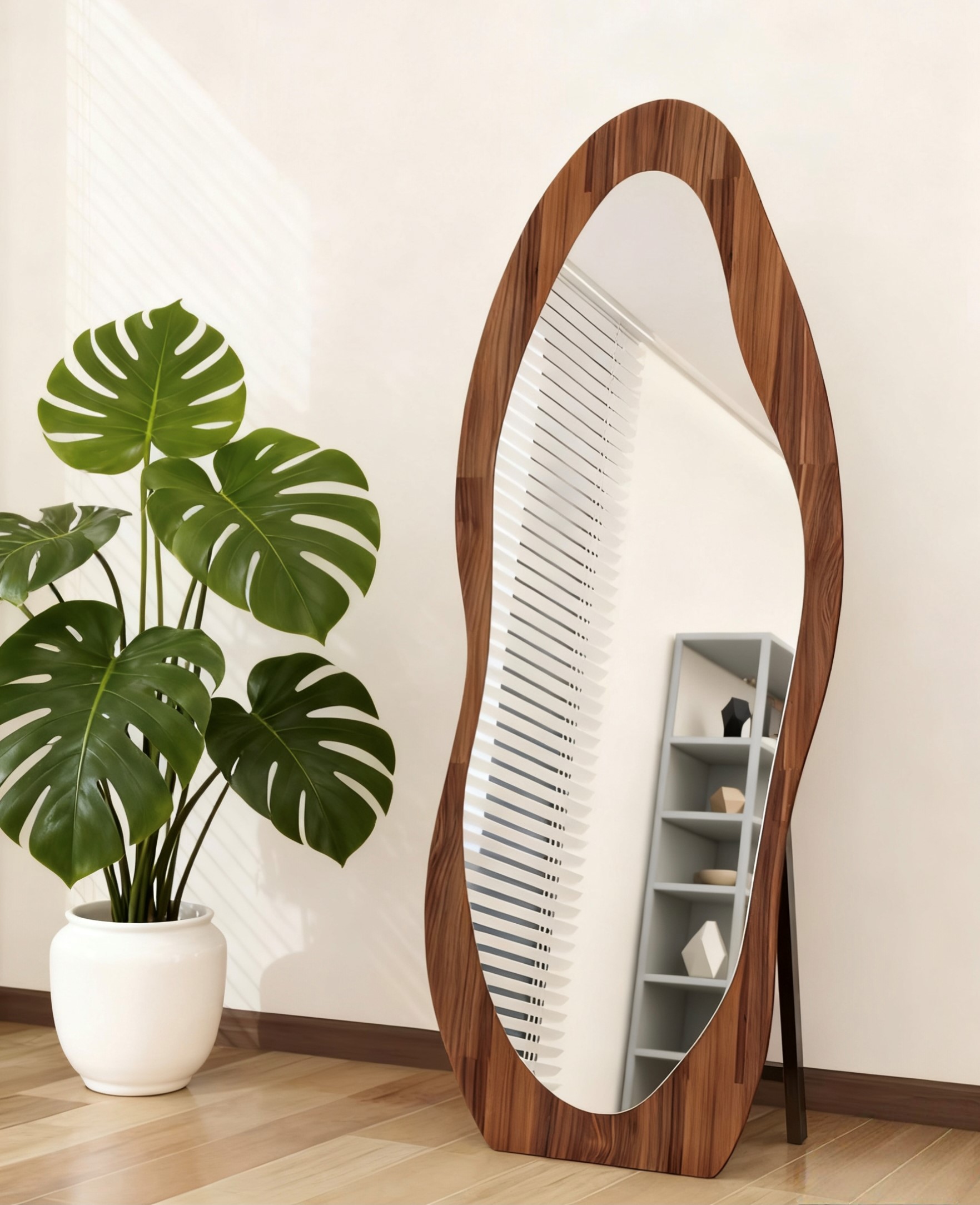 モダンな全身鏡、装飾的なバニティミラー、寝室、リビングルーム - Flooring Home Decor のレビューと価格