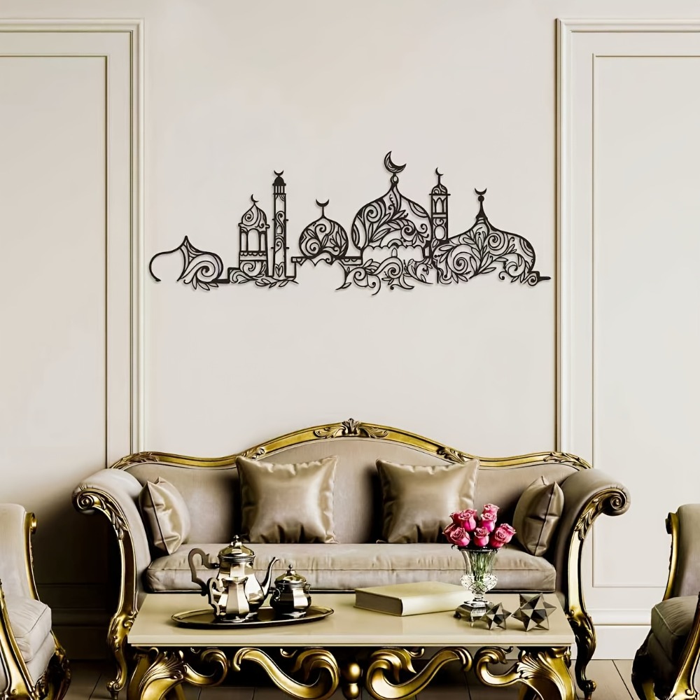 CIFBUY 鉄製ウォールアート イスラムモスク 花柄 メタ - Home Decor Room のレビューと価格