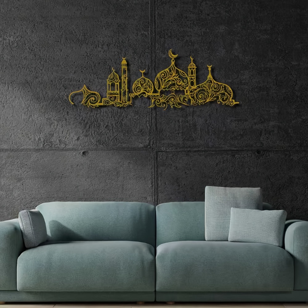 CIFBUY 鉄製ウォールアート イスラムモスク 花柄 メタ - Home Decor Room のレビューと価格