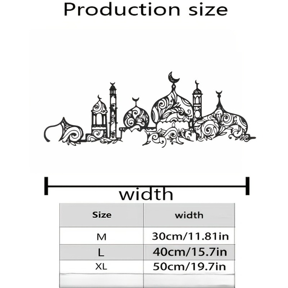 CIFBUY 鉄製ウォールアート イスラムモスク 花柄 メタ - Home Decor Room のレビューと価格