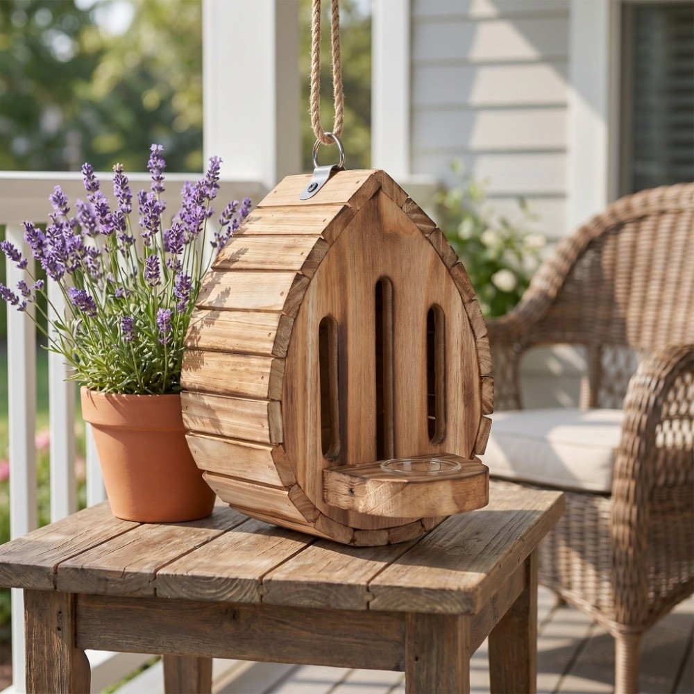 ホームデコレーション 木製バタフライハウス 自然の生息地を模 - Home Decor Habitat のレビューと価格