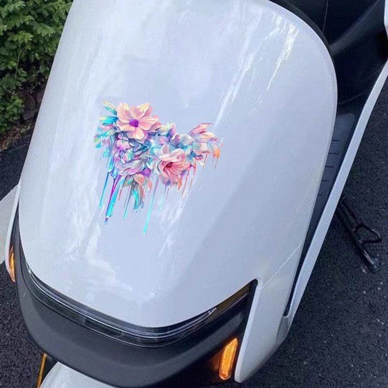 1PC ドーパミンオートバイステッカー Waterprof  - Home Decor Dopamine のレビューと価格