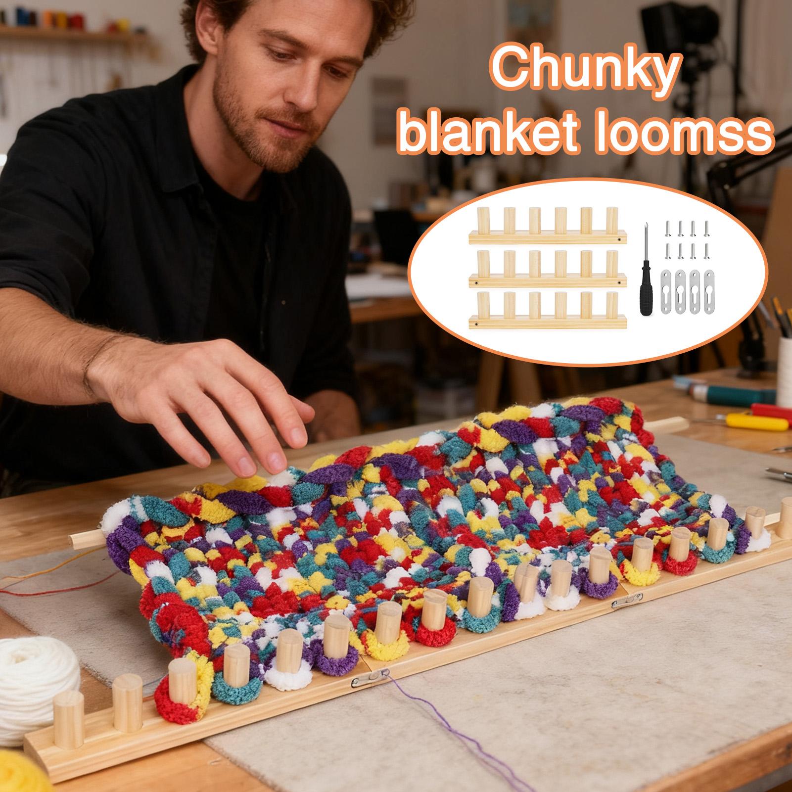 編み機 35インチ 木製 太糸編み機 厚手の糸織りツール 子 - Yarn Home Decor のレビューと価格