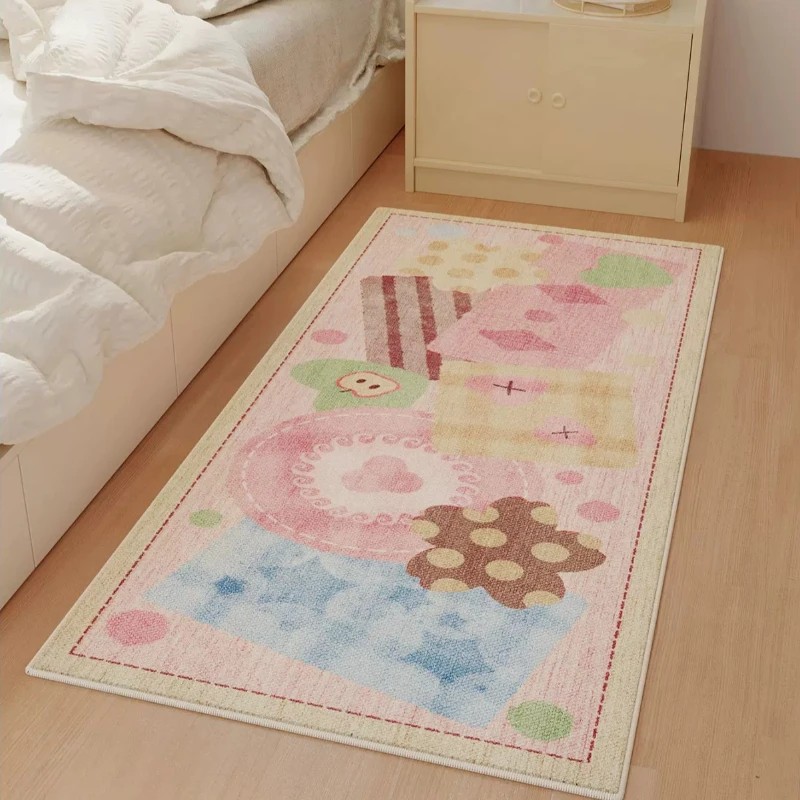 VIKAMA ドーパミンラグ 女の子の寝室用 ソフト滑り止め - Home Decor Dopamine のレビューと価格