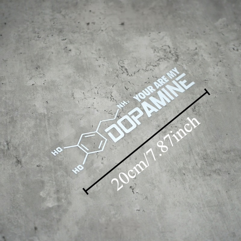 2枚セット「You Are My Dopamine」ビニール - Home Decor Dopamine のレビューと価格