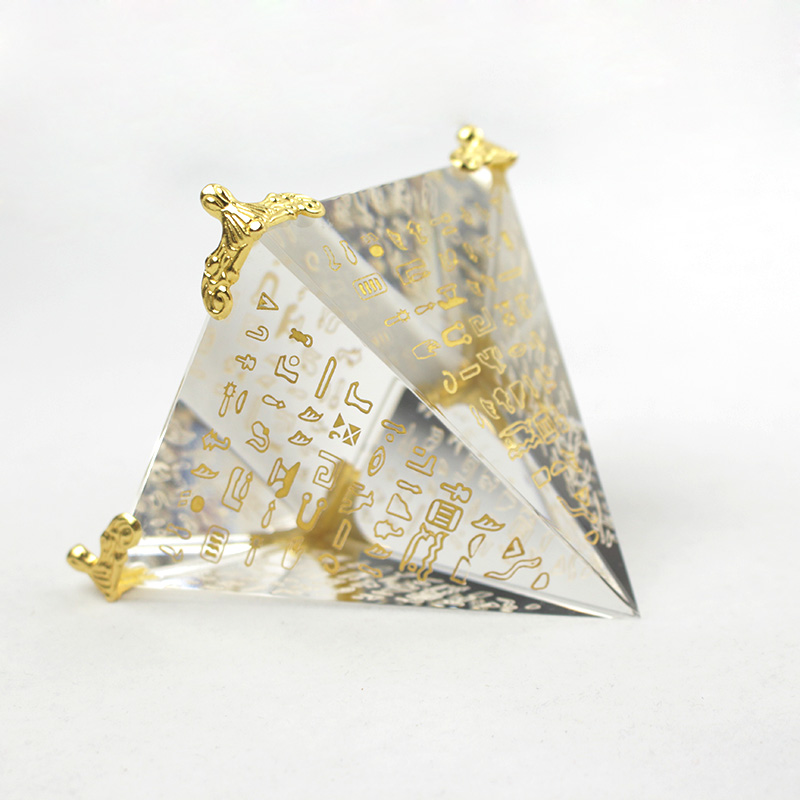 透明なピラミッド風水エジプト,ユニークなエネルギー,癒し,チ - Home Decor Egypt のレビューと価格