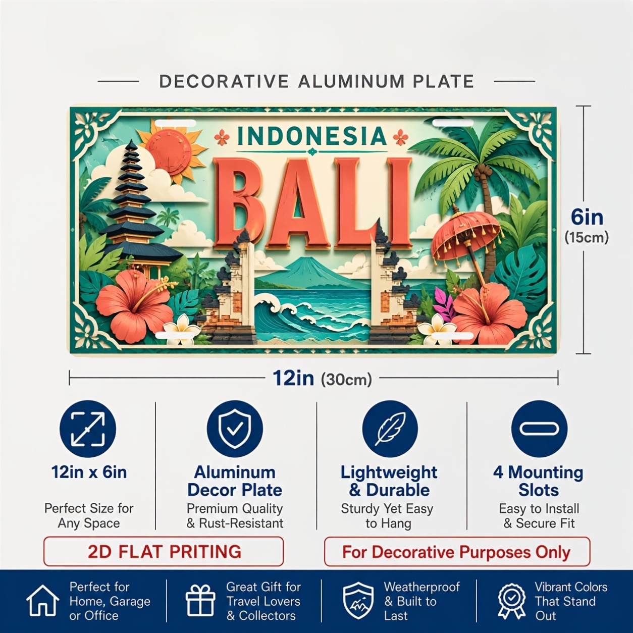 2Dフラット - 【2Dフラット】 2Dフラット、1個、バリ - Home Decor Bali のレビューと価格
