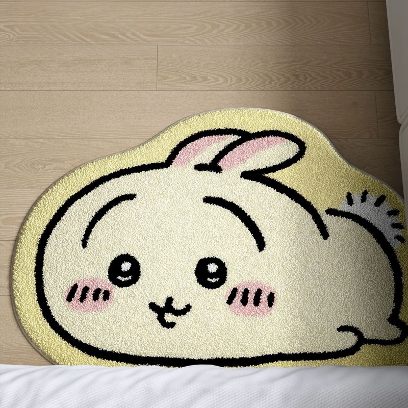 ちいかわ！！！漫画ラグ アニメ ハチワレウサギ ぬいぐるみフ - Flooring Home Decor のレビューと価格