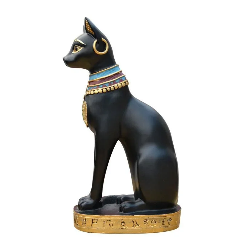 猫の像の飾りエジプト猫の置物像の装飾ヴィンテージ猫の女神像家 - Home Decor Egypt のレビューと価格