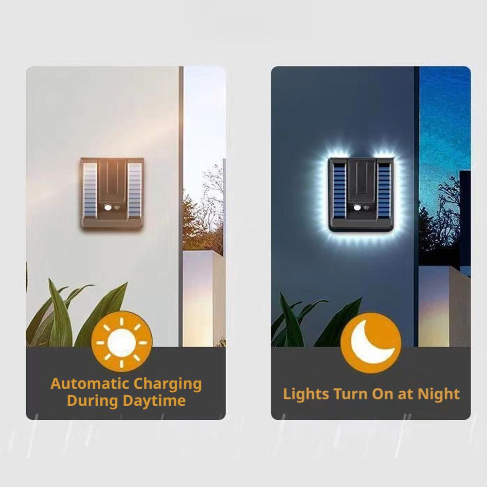 折りたたみ式LED 120 °   ソーラーライト 3 モー - Home Decor Outside のレビューと価格