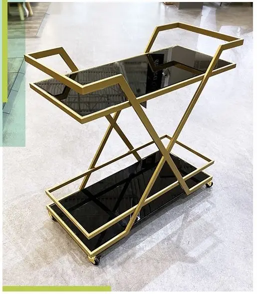 ホテルやレストランの装飾用の高級サービストロリー、そして持ち - Home Decor On Wheels のレビューと価格