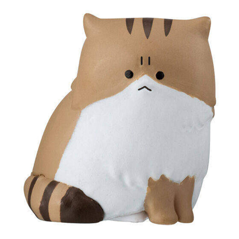 バンダイ ガシャポン怒っている猫フィギュアミニかわいい動物の - Home Decor Cat のレビューと価格