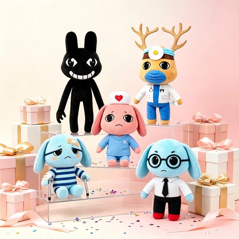 ホラーゲーム動物病院のぬいぐるみ、柔らかく抱き心地の良い漫画 - Home Decor Game のレビューと価格