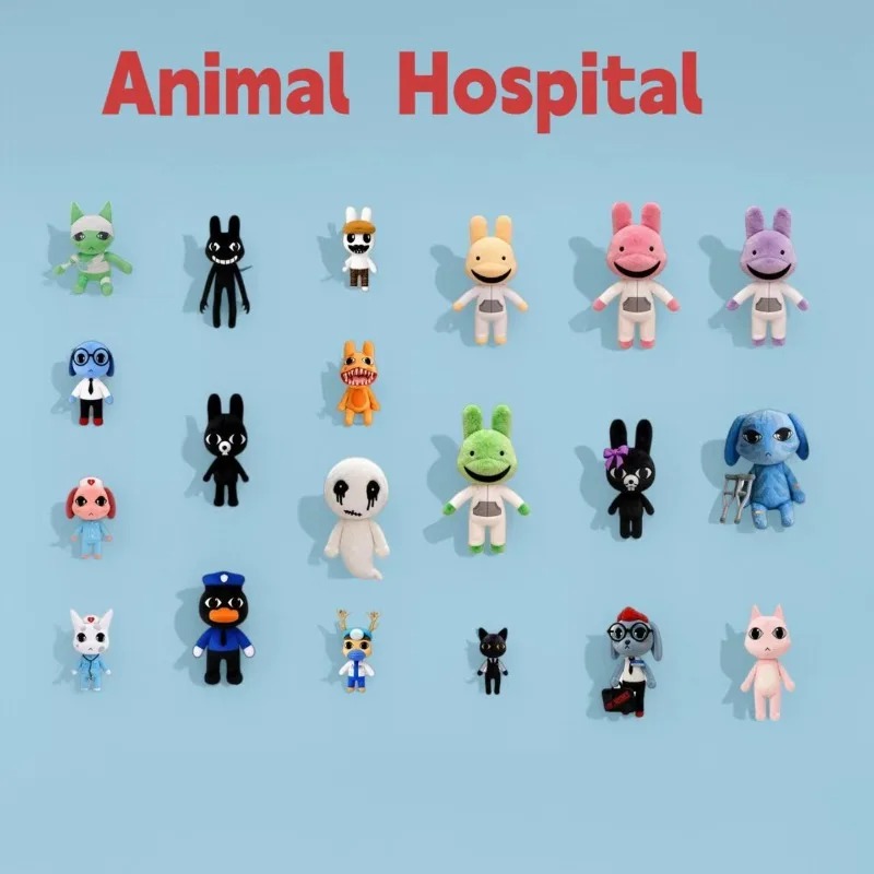 ホラーゲーム動物病院のぬいぐるみ、柔らかく抱き心地の良い漫画 - Home Decor Game のレビューと価格