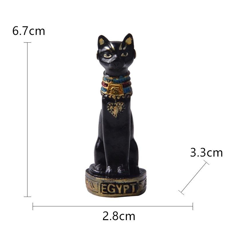 猫の像の飾りエジプト猫の置物像の装飾ヴィンテージ猫の女神像家 - Home Decor Egypt のレビューと価格