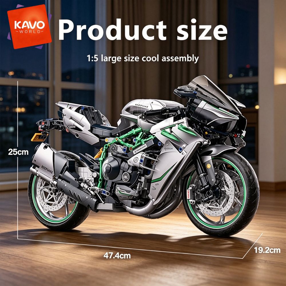 KAVOWORLD 1:5 クラシック機関車バイク組み立てブ - Home Decor On Wheels のレビューと価格