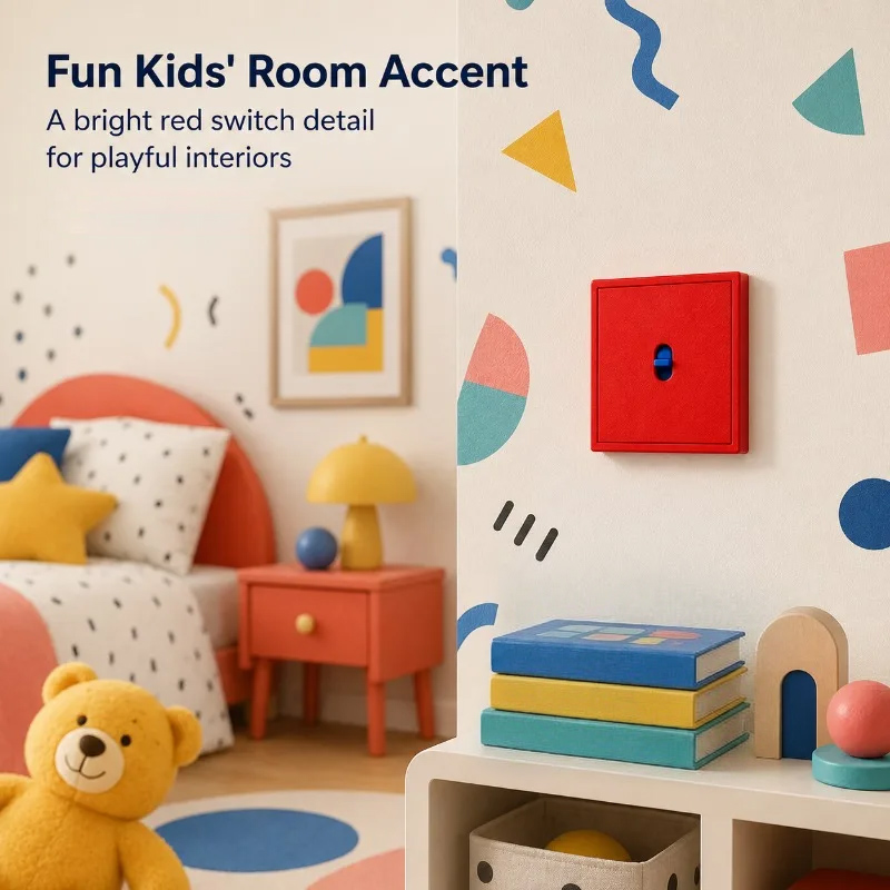 3Dプリント製ドーパミンスイッチカバー カラフルなライトスイ - Home Decor Dopamine のレビューと価格