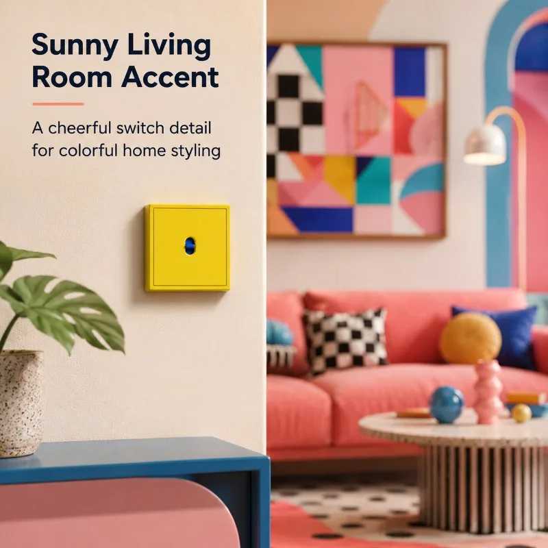3Dプリント製ドーパミンスイッチカバー カラフルなライトスイ - Home Decor Dopamine のレビューと価格
