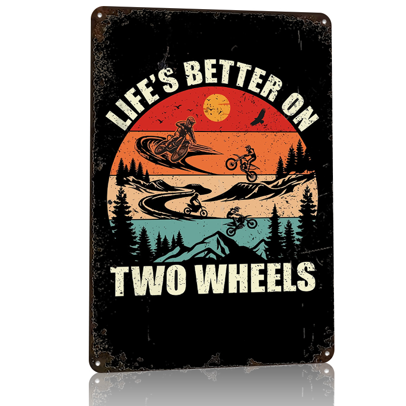 Life's Better on Two Wheels ブリ - Home Decor On Wheels のレビューと価格