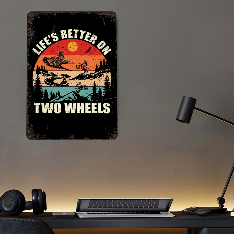 Life's Better on Two Wheels ブリ - Home Decor On Wheels のレビューと価格