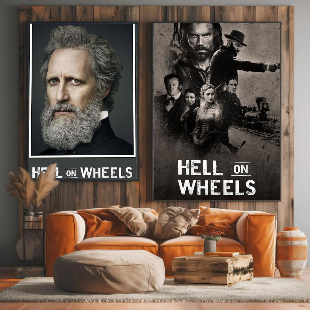 テレビシリーズ「H-Hell on Wheels-S」ポスタ - Home Decor On Wheels のレビューと価格