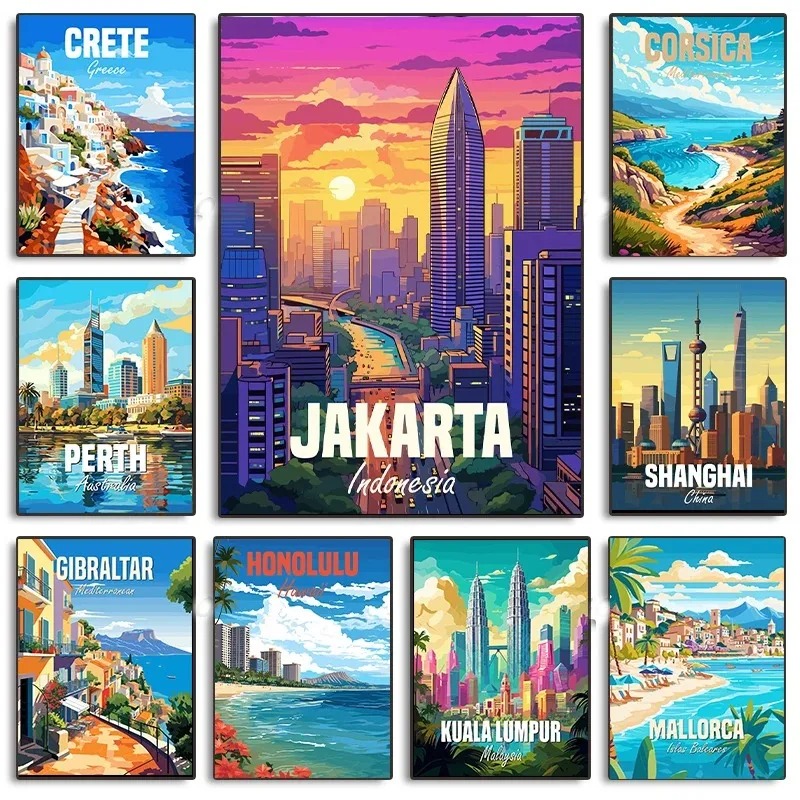 旅行のポスターとプリントキャンバス絵画,アート写真,家の装飾 - Home Decor Egypt のレビューと価格