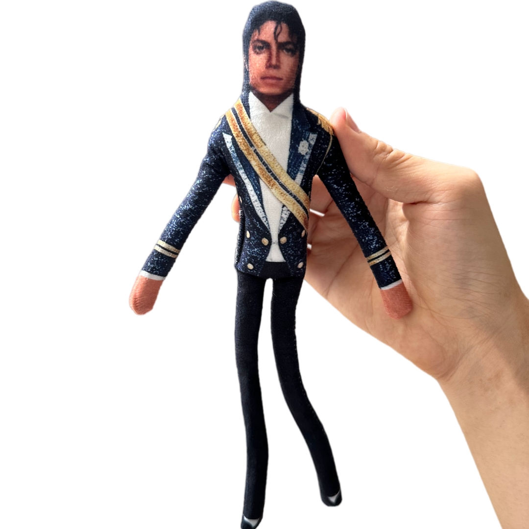 1-6 個マイケル・ジャクソンコスプレ小道具人形ぬいぐるみフ - Home Decor Design Interior のレビューと価格